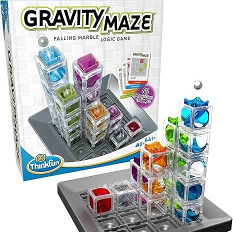 ThinkFun Gravity Maze Marble Run Brain Game and STEM Toy for Boys and Girls Age 8 and Up: Toy of the Year Award Winner -