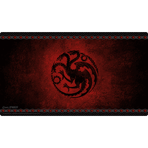 A Game of Thrones LCG: House Targaryen Playmat -