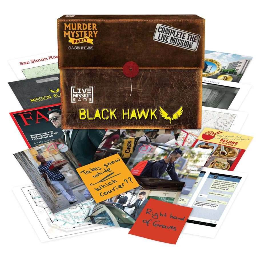Murder Mystery Party: Case Files - Mission Black Hawk -