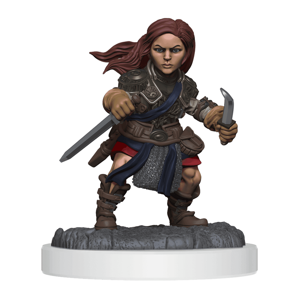 D&D: Nolzur's Marvelous Miniatures - Halfling Rogue Female -