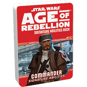 Star Wars: Age of Rebellion: Commander Signature Abilities -