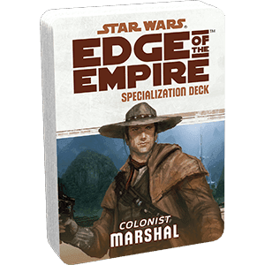 Star Wars: Edge of the Empire: Marshal Specialization Deck -