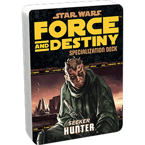 Star Wars: Force and Destiny: Hunter Specialization Deck -