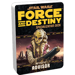 Star Wars: Force and Destiny: Advisor Specialization Deck -