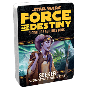 Star Wars: Force and Destiny: Seeker Signature Abilities Deck -