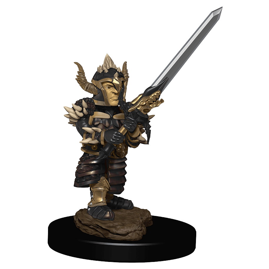 D&D: Icons of the Realms - Halfling Fighter Male -