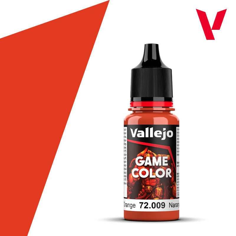 Game Color: Hot Orange -