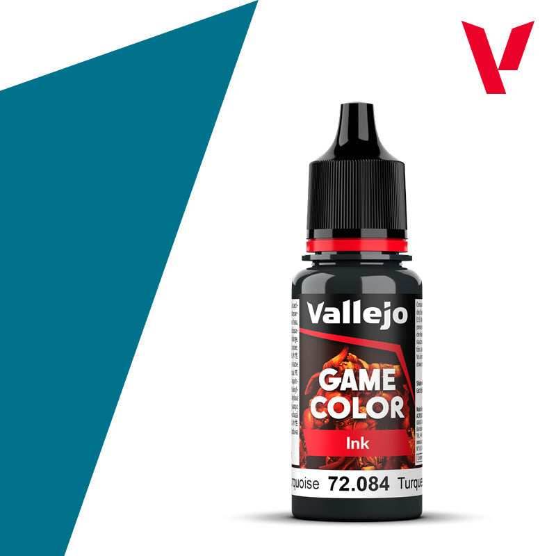 Game Color: Ink - Dark Turquoise -