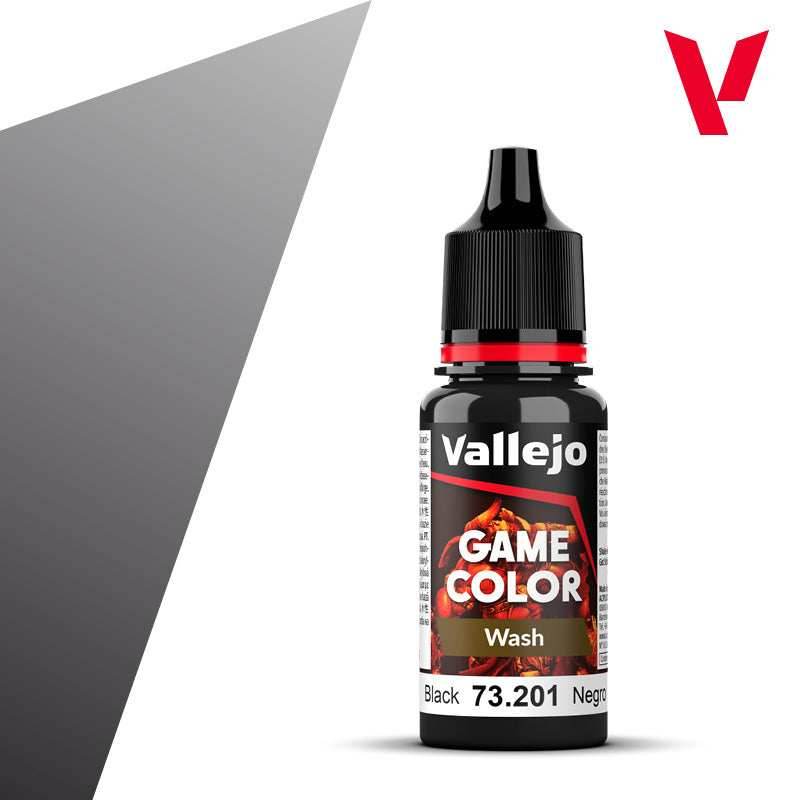 Game Color: Wash - Black -