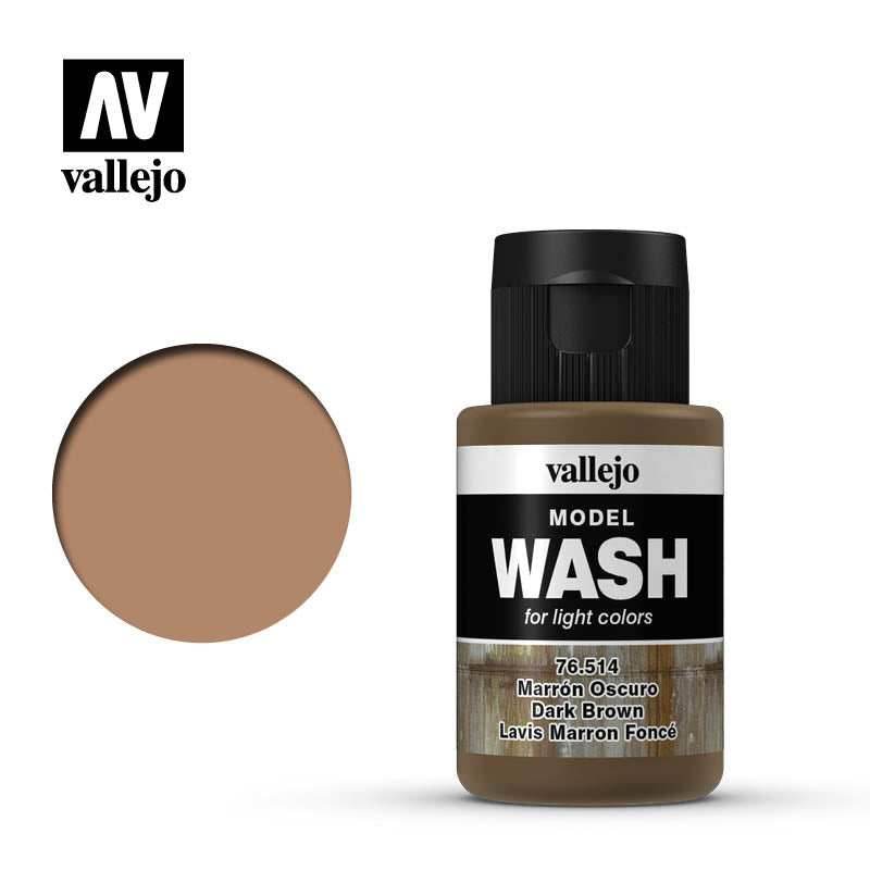 Model Wash: Dark Brown -