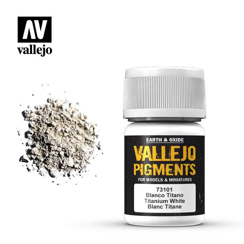 Vallejo Pigments: Titanium White -