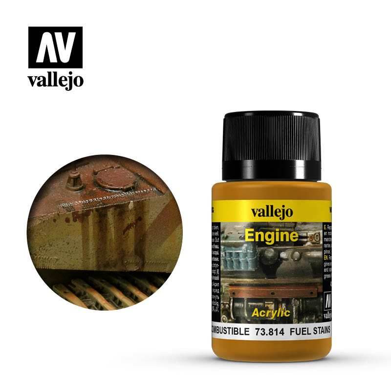Weathering Effects: Fuel Stains -