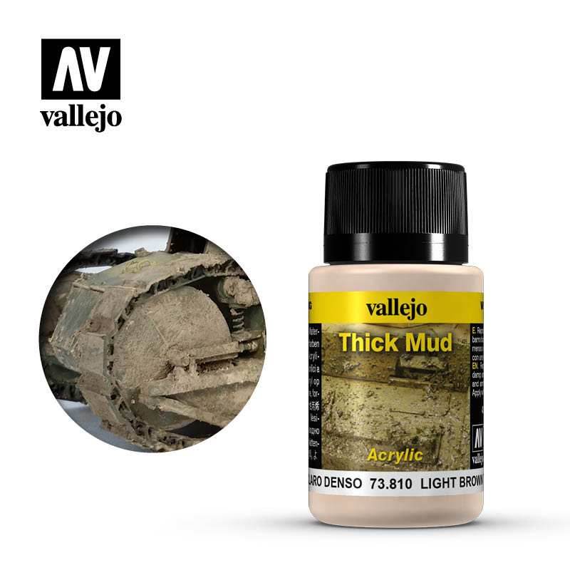 Weathering Effects: Light Brown Mud -