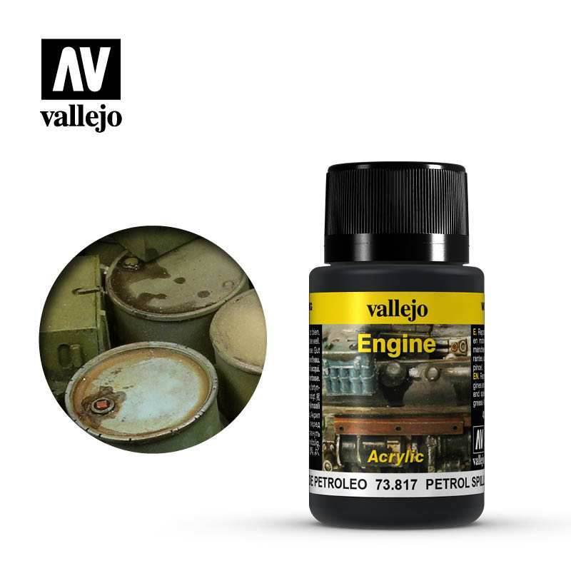 Weathering Effects: Petrol Spills -