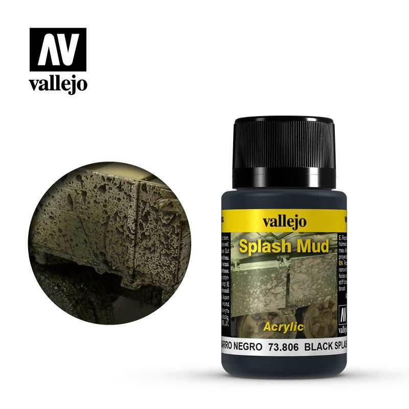 Weathering Effects: Black Splash Mud -