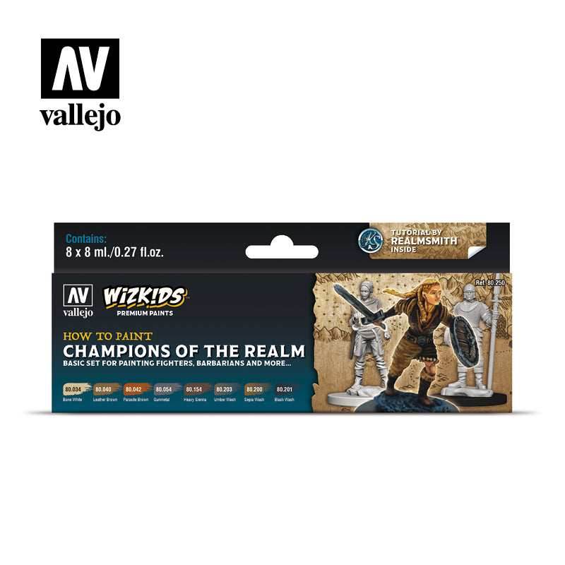 Wizkids Premium Paint Set: Champions of the Realm -