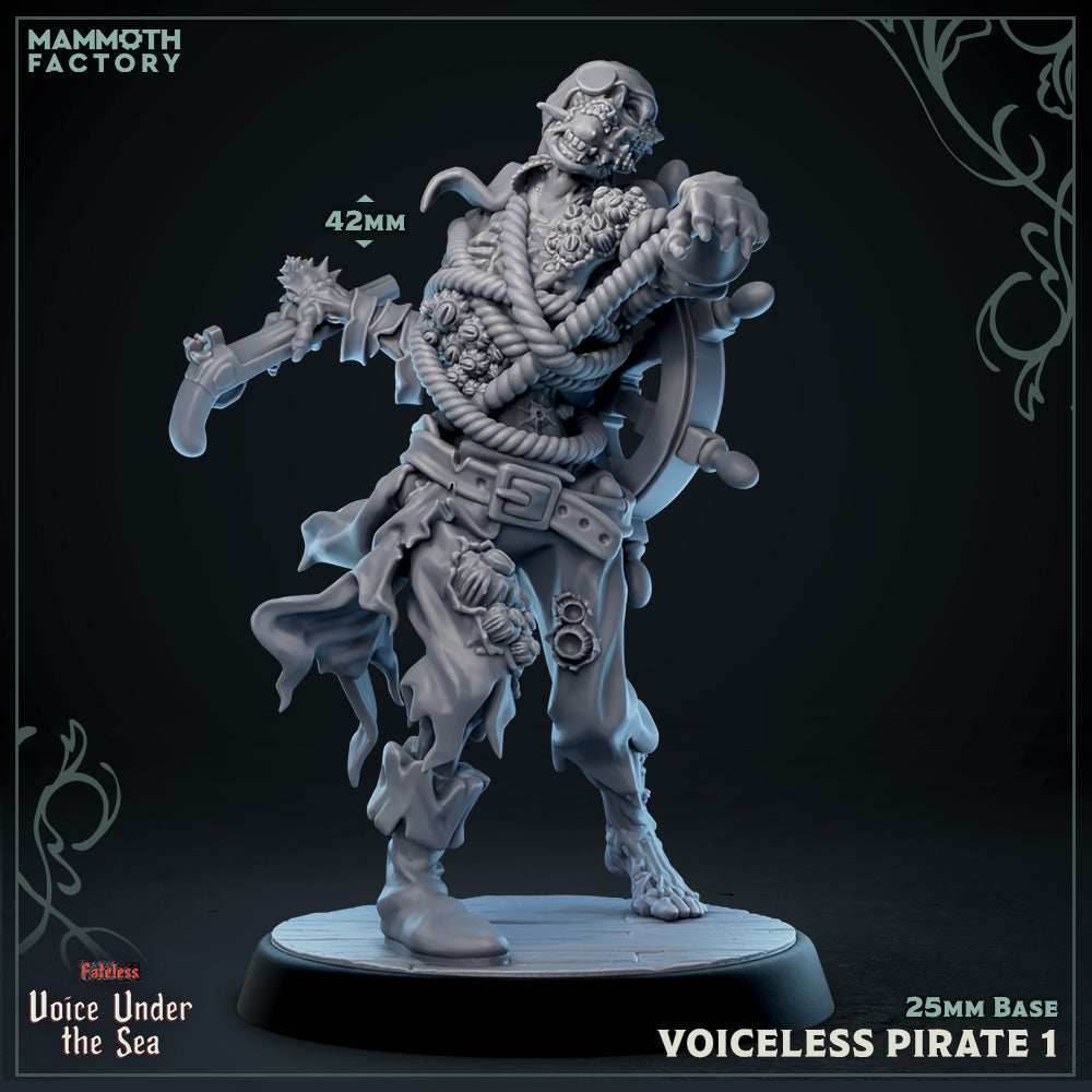 Voiceless Pirate 1 (Undead Pirate) -