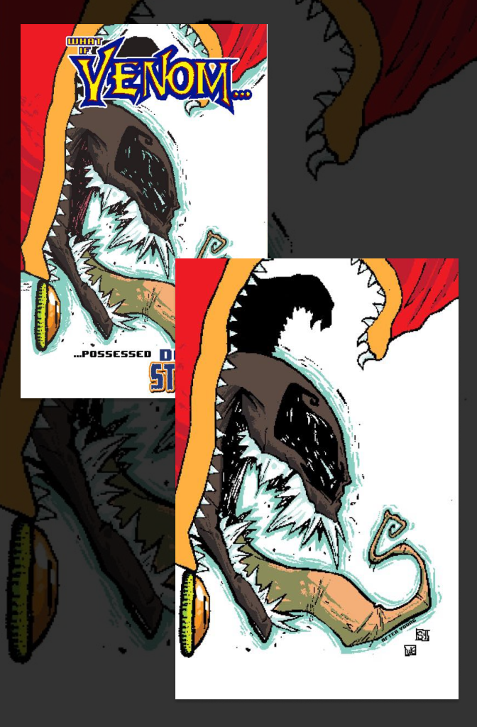 WHAT IF VENOM #3 | Matthew Waite Skottie Young Homage Variant