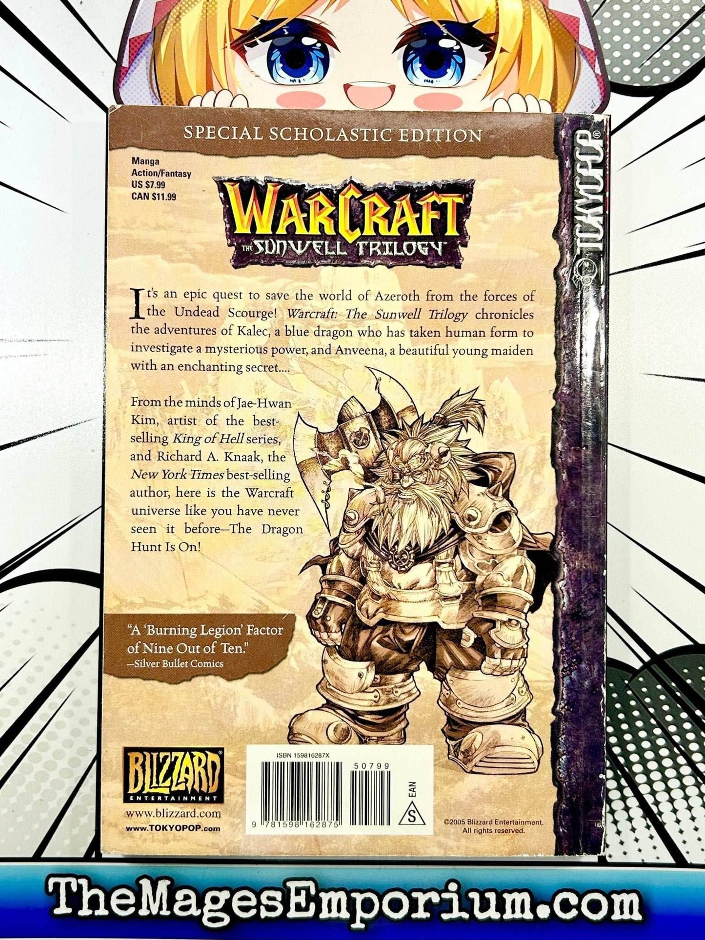 World of Warcraft The Sunwell Trilogy Dragon Hunt Special Scholastic Edition -