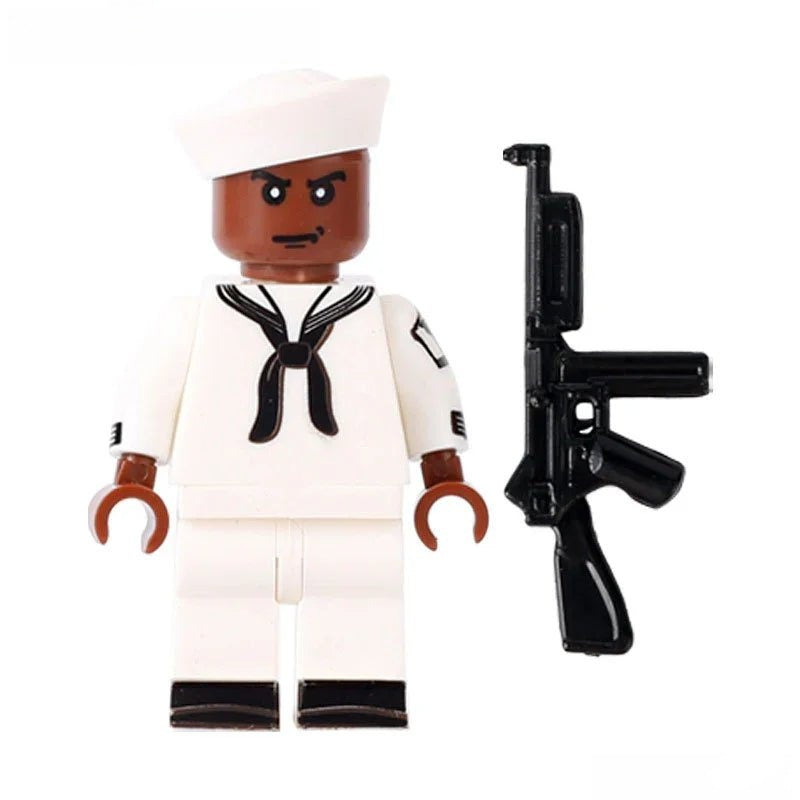 World War 2 American Navy Soldier Best Lego Minifigures Custom Toys 2