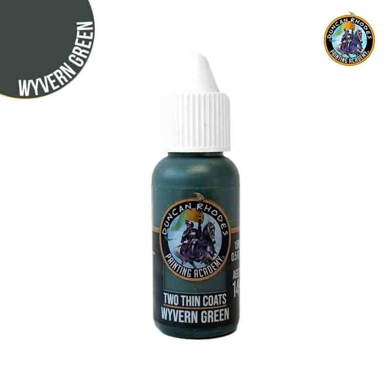 Two Thin Coats Shadow: Wyvern Green -