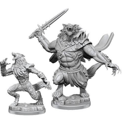 Magic: the Gathering - Unpainted Miniatures - Arlinn Kord & Tovolar -
