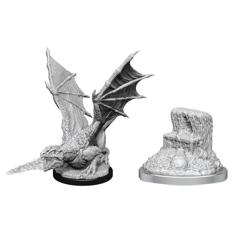 D&D: Nolzur's Marvelous Miniatures - White Dragon Wyrmling -