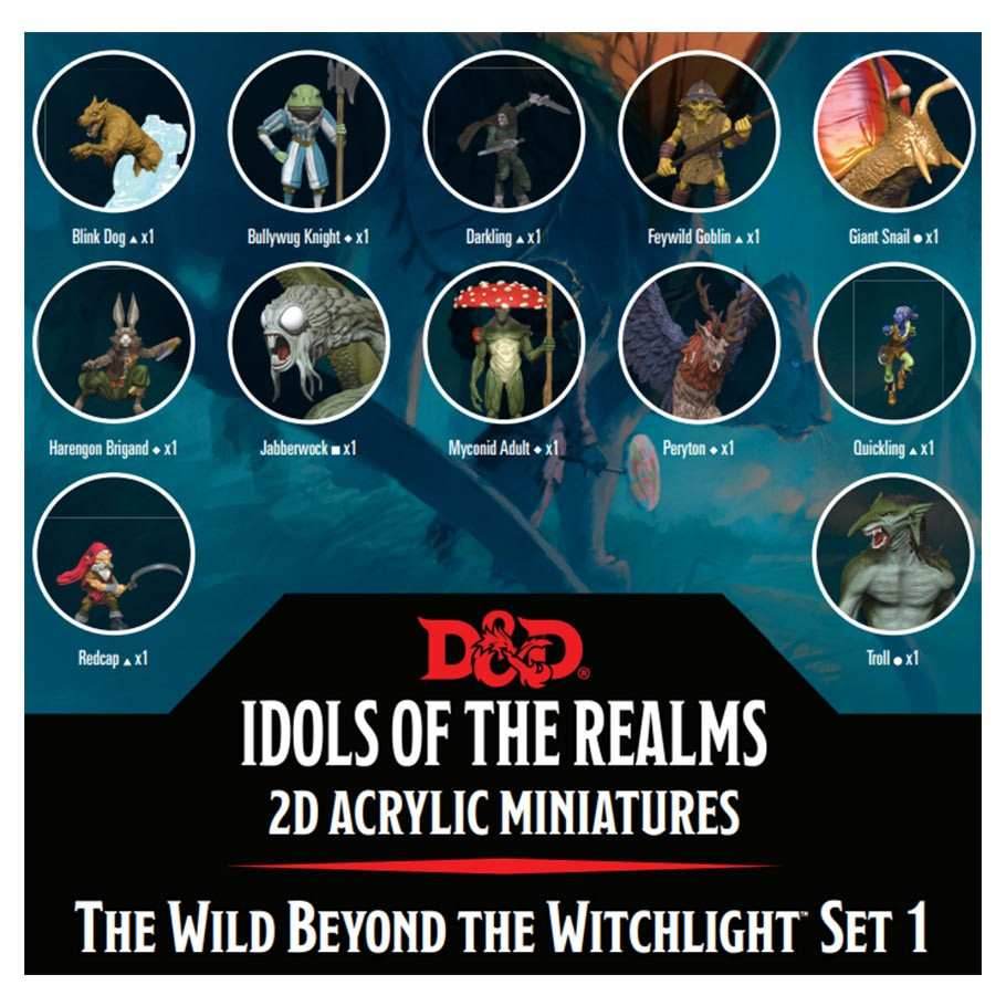 D&D: Idols of the Realms - The Wild Beyond The Witchlight - 2D Set 1 -