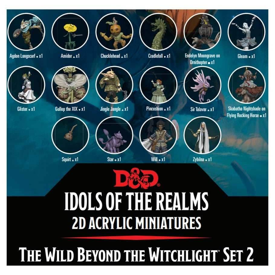 D&D: Idols of the Realms - The Wild Beyond The Witchlight - 2D Set 2 -