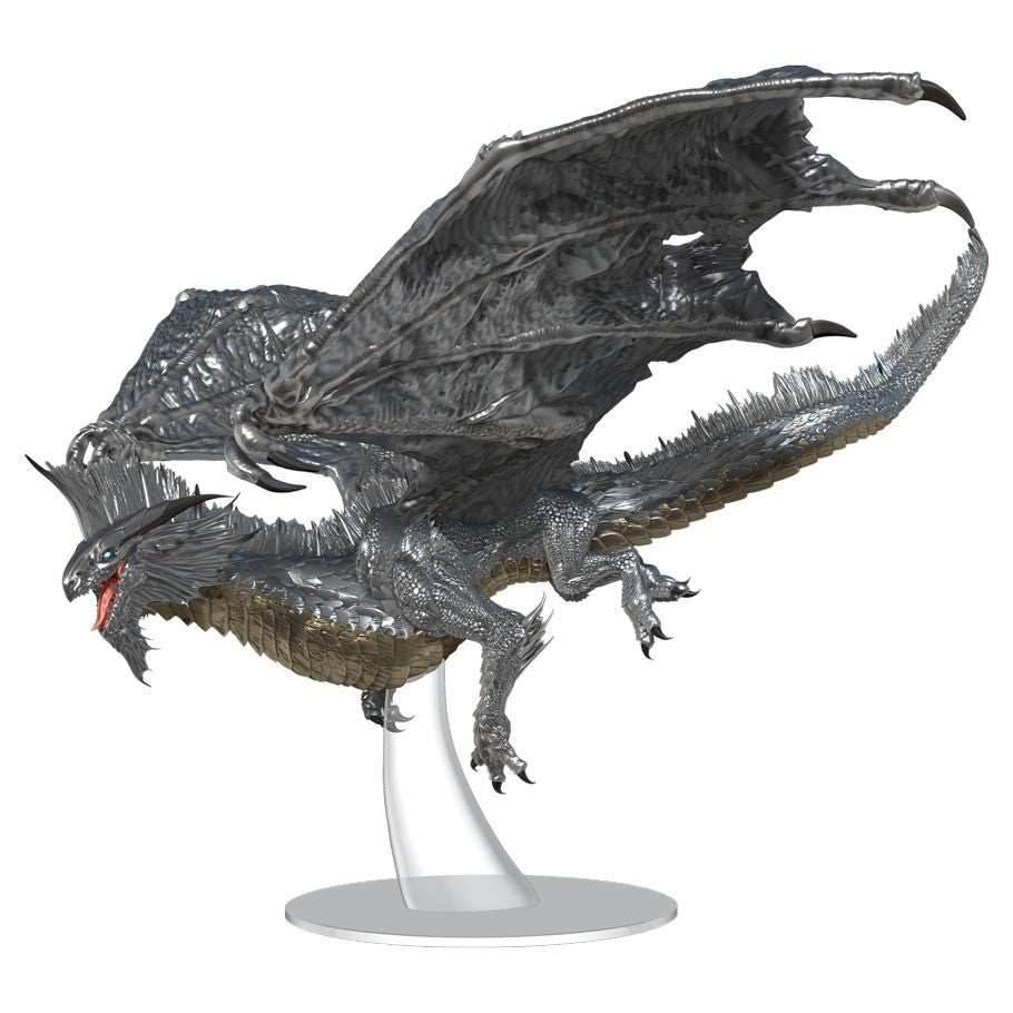 D&D: Icons of the Realms - Adult Silver Dragon -