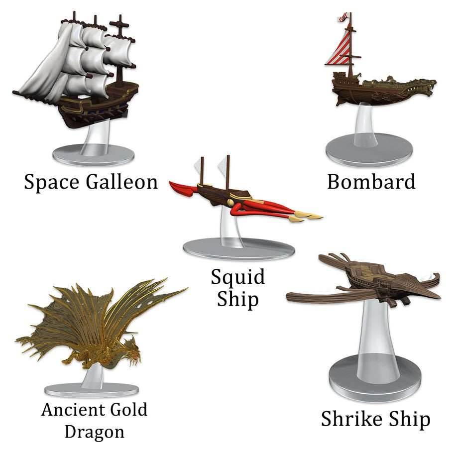D&D: Icons of the Realms - Ship Scale - Welcome to Wildspace -