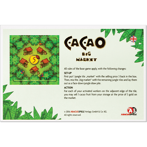 Cacao: Big Market Mini Expansion -