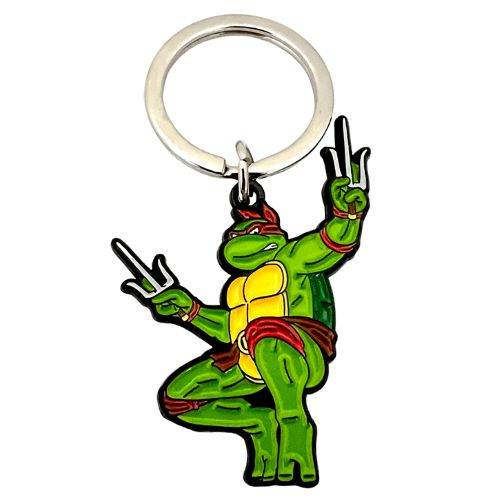Zen Monkey: Leaping Raphael - Teenage Mutant Ninja Turtles Keychain -