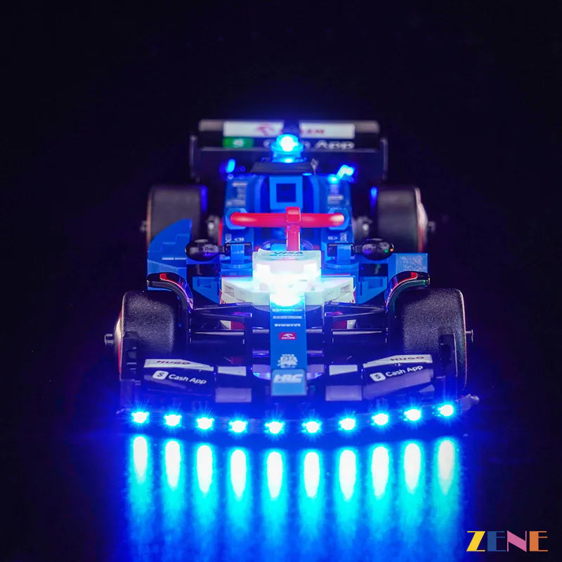 Light Kit for LEGO F1 Race Car Visa Cash App RB VCARB 01 #77246