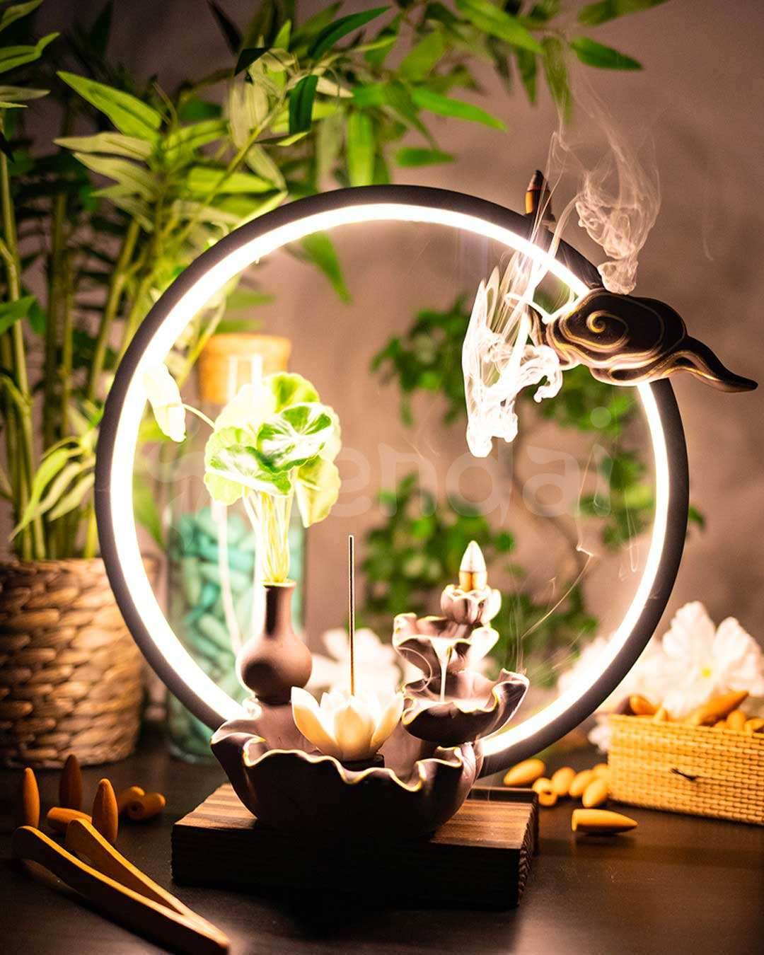 Zen Garden XL - Backflow Incense Burner -