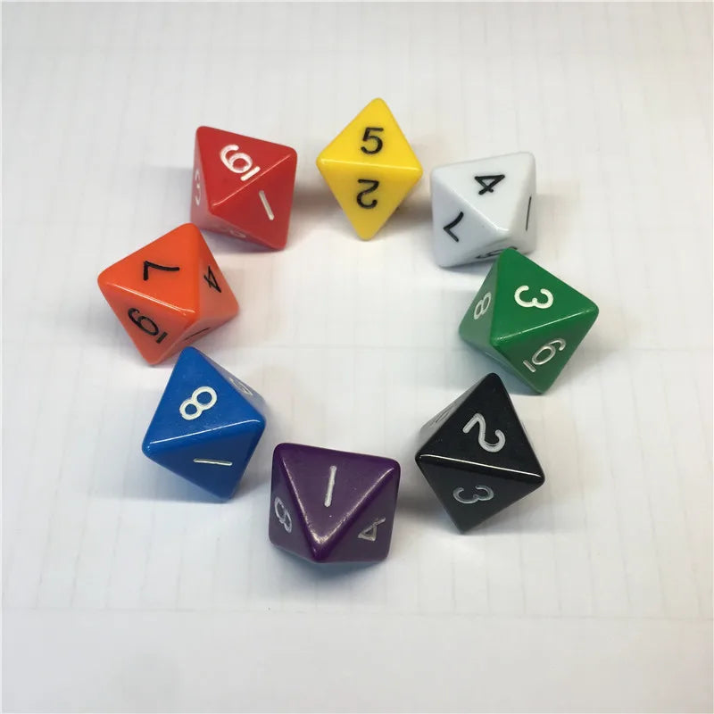 D8 Dice: A Versatile Eight-Sided Option