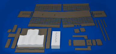 Kabul Hotel Intercontinental (Matboard) - 285CSS015 - 