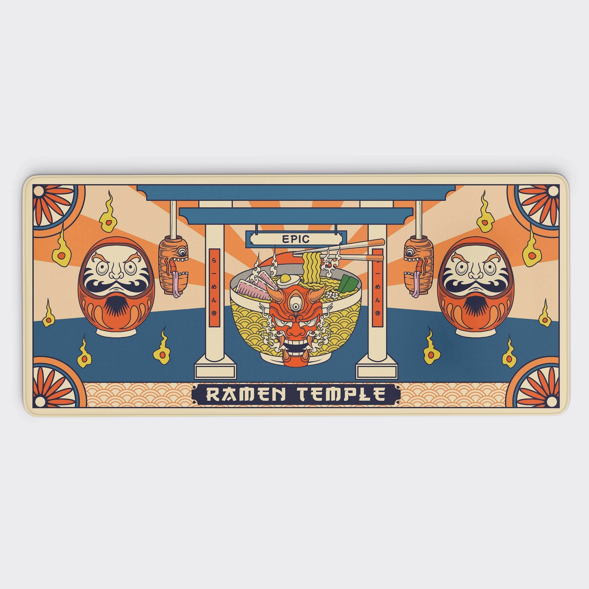 Ramen Temple Desk Pad - M (70 x 30cm)