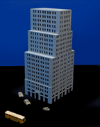 Large Skyscraper (MatBoard) - 285CSS062 - 