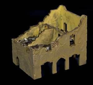 Damaged Building (MDF) - 15MMDF043 - 