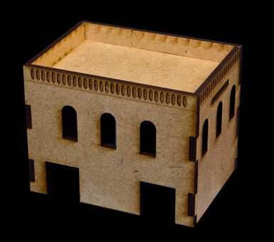 Middle East Two Story Building (MDF) - 15MMDF020 - 