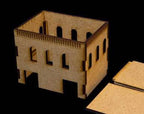 Middle East Two Story Building With Removable Roof (MDF) - 15MMDF020-R - 