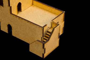 Stairs - 3 Per Kit (MDF) - 15MMDF052 - 