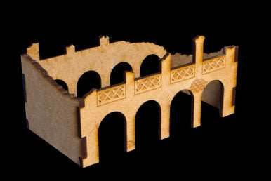 Ruined Building (MDF) - 15MMDF057 - 