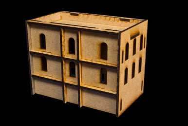 Middle East Three Story Building (MDF) - 15MMDF058 - 