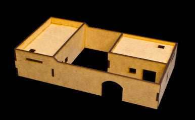 Walled Compound With Removable Roof (MDF) - 15MMDF030-R - 