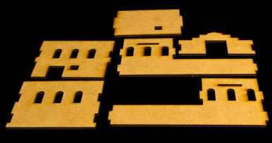 Walled Compound With Removable Roof (MDF) - 15MMDF031-R - 