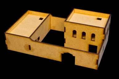 Walled Compound With Removable Roof (MDF) - 15MMDF037-R - 