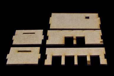 Middle East One Story Building - 28MMDF011 - 