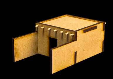 Afghan Style Hovel (MDF) - 15MMDF062 - 